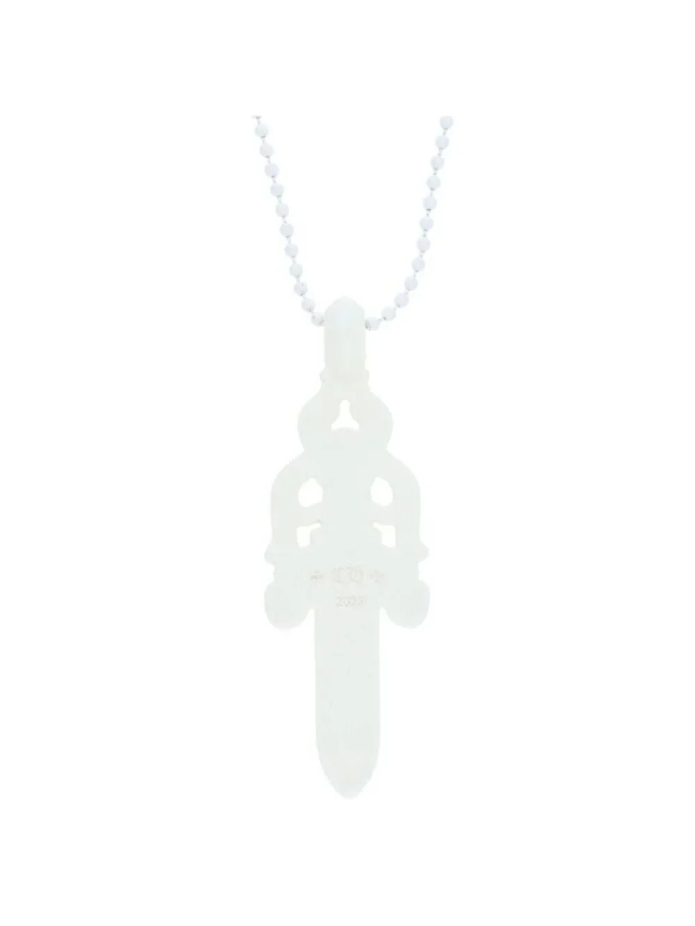 Chrome Hearts Rubber Large Dagger Silicone Necklace